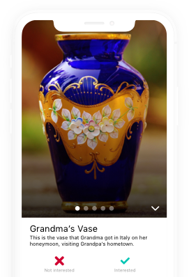 Swipe to organize everything.